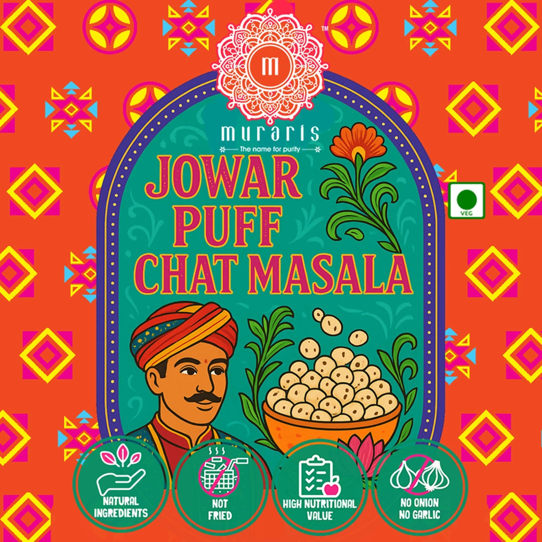 Jowar Puff Chat Masala